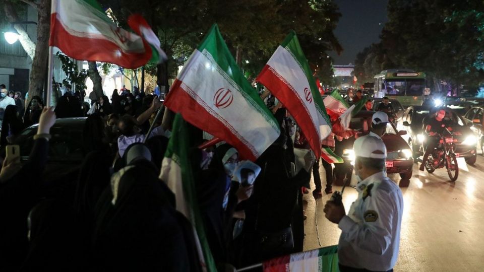 جشن پیروزی حامیان سید ابراهیم رئیسی - مشهد