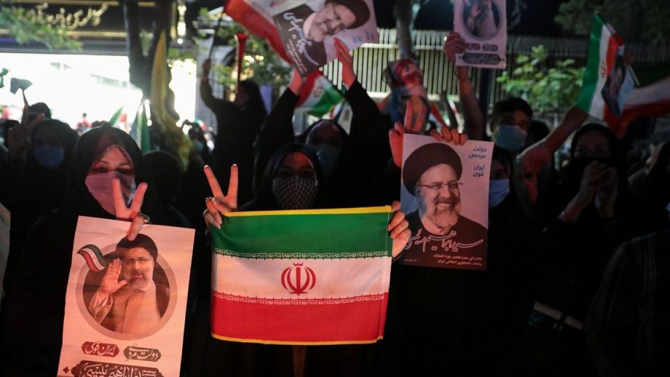 جشن پیروزی حامیان سید ابراهیم رئیسی - مشهد