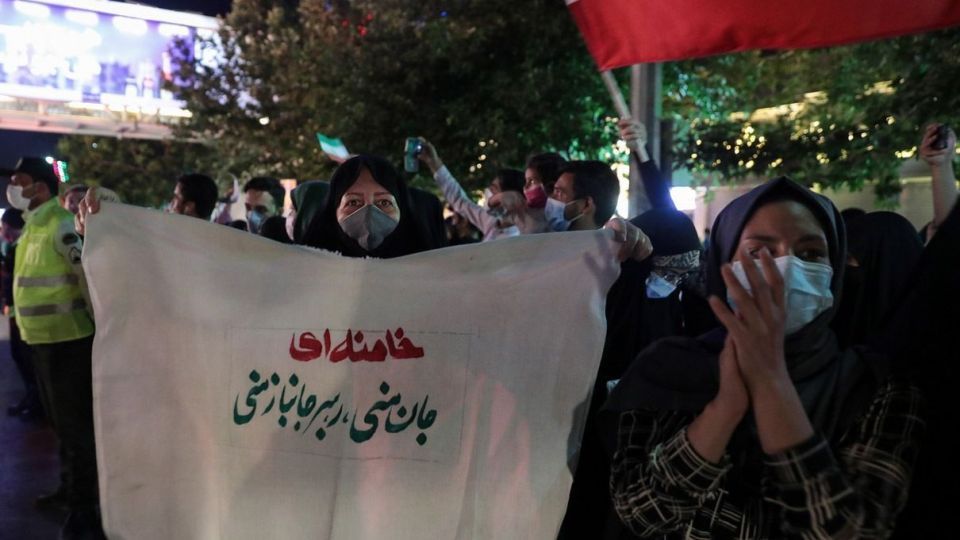 جشن پیروزی حامیان سید ابراهیم رئیسی - مشهد