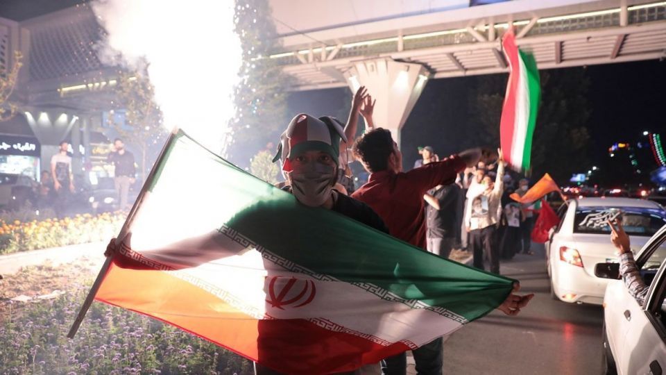 جشن پیروزی حامیان سید ابراهیم رئیسی - مشهد