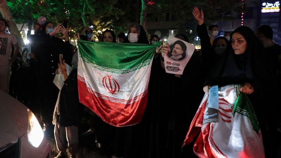 جشن پیروزی حامیان سید ابراهیم رئیسی - مشهد