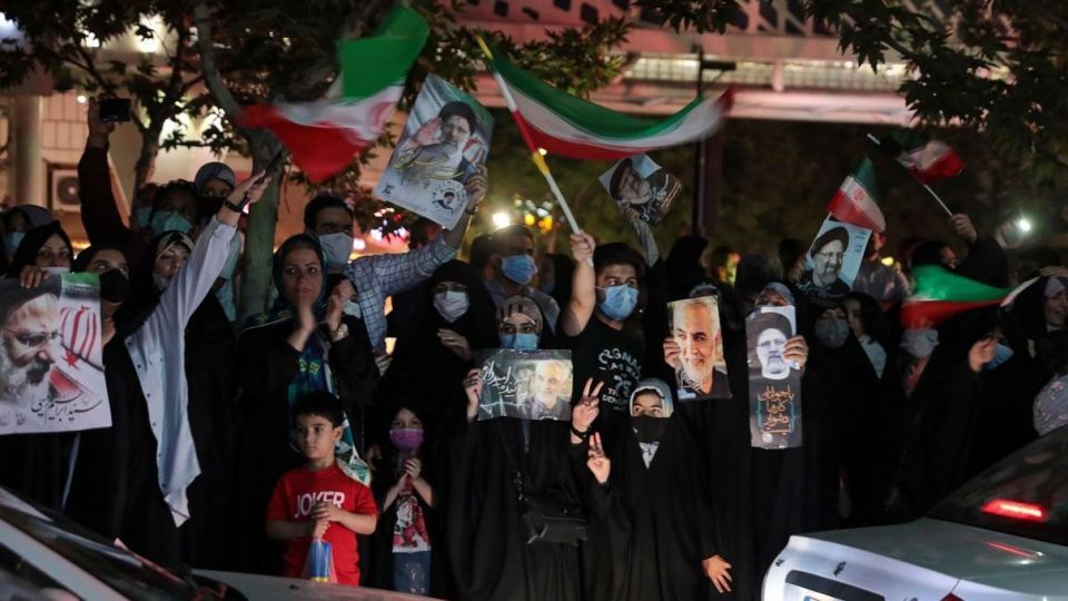 جشن پیروزی حامیان سید ابراهیم رئیسی - مشهد