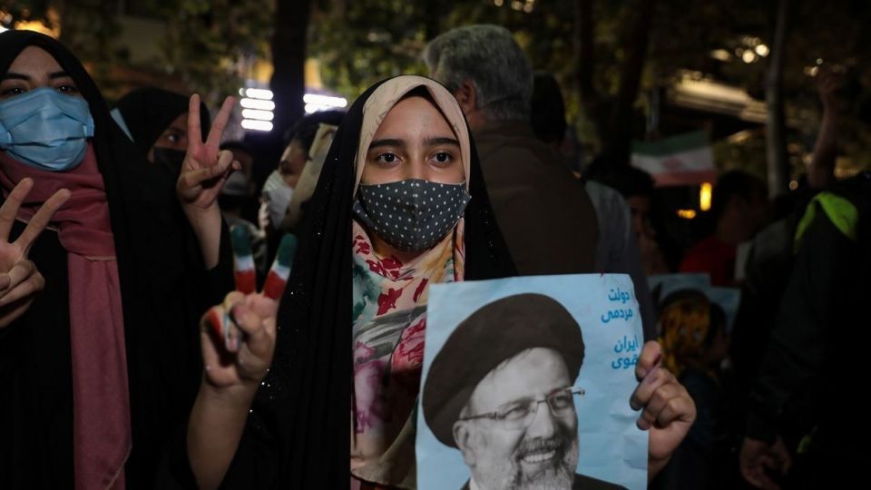 جشن پیروزی حامیان سید ابراهیم رئیسی - مشهد