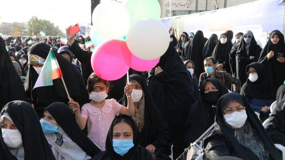 جشن پیروزی حامیان سید ابراهیم رئیسی در مشهد