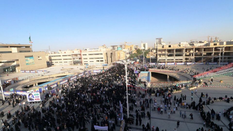 جشن پیروزی حامیان سید ابراهیم رئیسی در مشهد