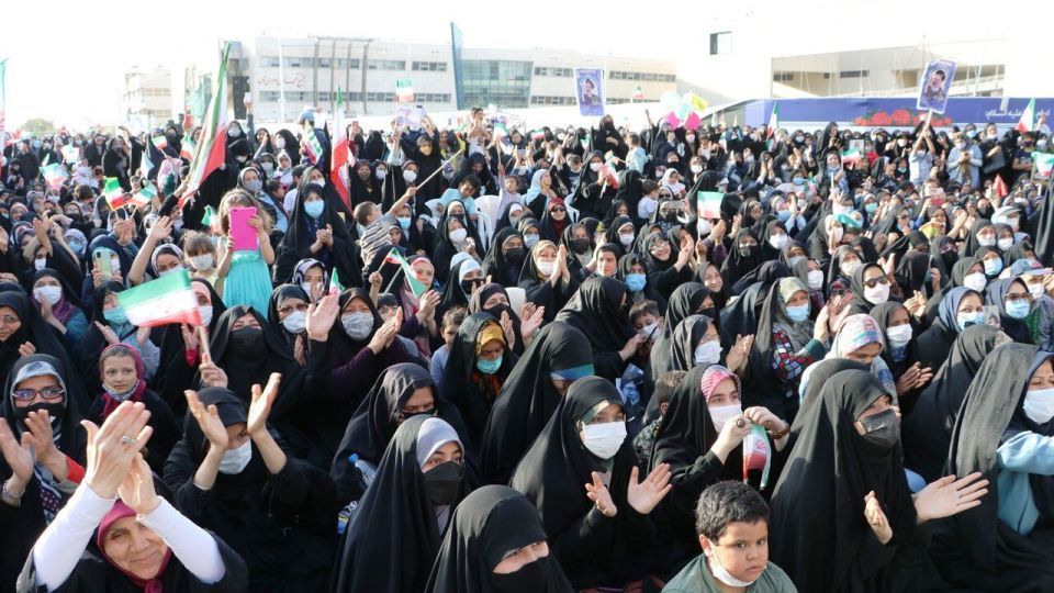 جشن پیروزی حامیان سید ابراهیم رئیسی در مشهد