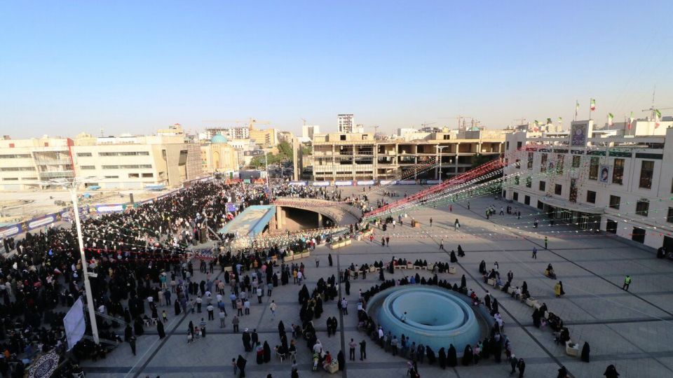 جشن پیروزی حامیان سید ابراهیم رئیسی در مشهد