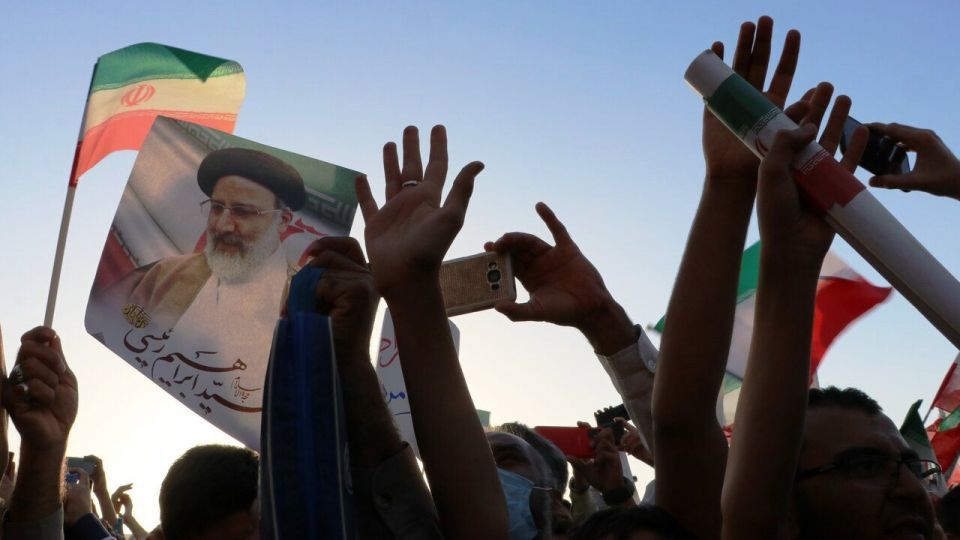 جشن پیروزی حامیان سید ابراهیم رئیسی در مشهد