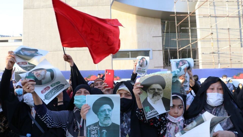 جشن پیروزی حامیان سید ابراهیم رئیسی در مشهد