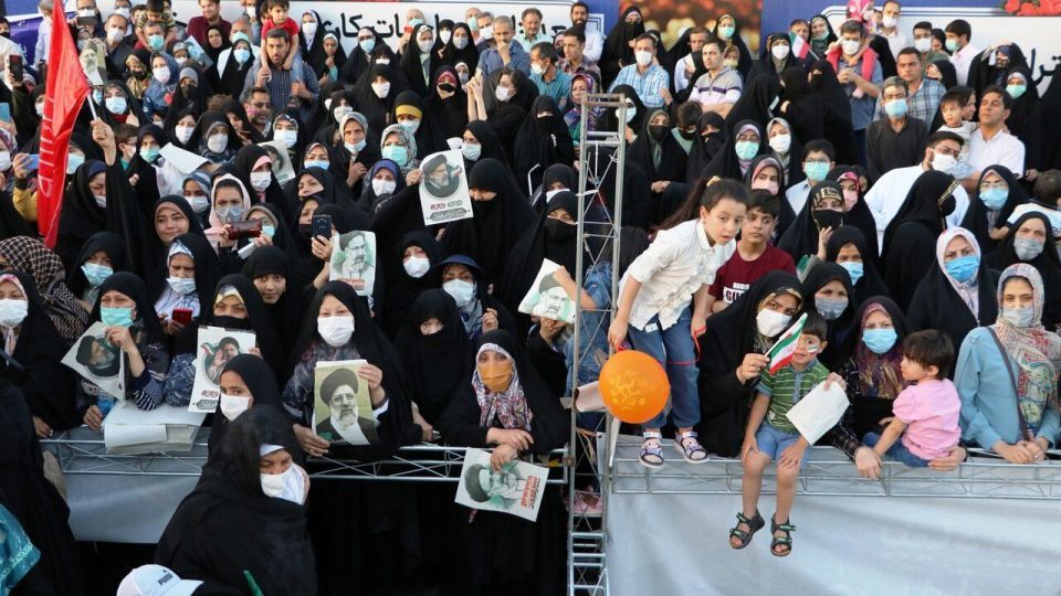 جشن پیروزی حامیان سید ابراهیم رئیسی در مشهد