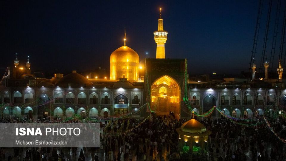 نقاره‌زنی حرم مطهر رضوی در آستانه میلاد باسعادت امام رضا(ع)