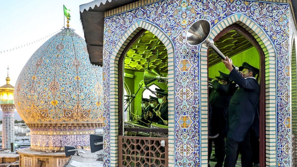 جشن ولادت حضرت امام رضا - حرم مطهر حضرت شاهچراغ (ع)