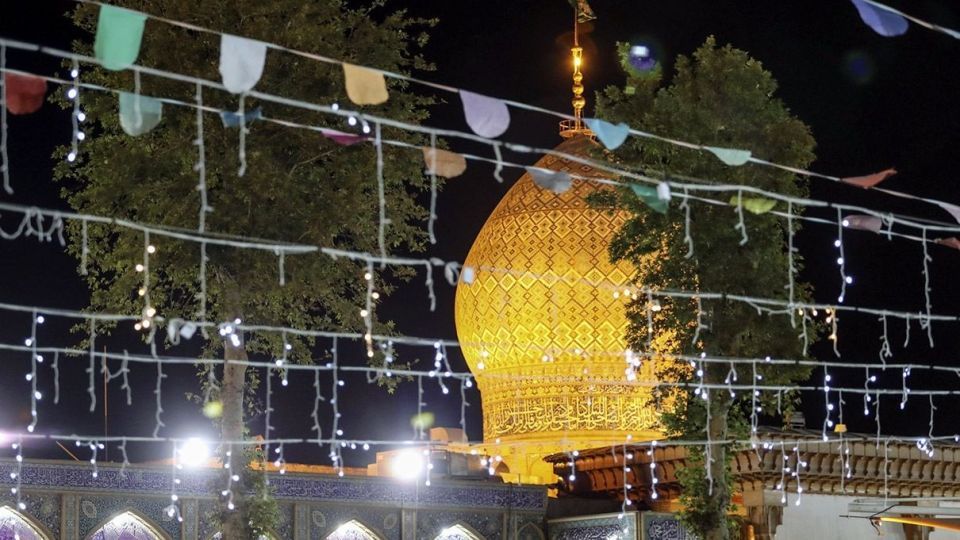 جشن ولادت حضرت امام رضا - حرم مطهر حضرت شاهچراغ (ع)