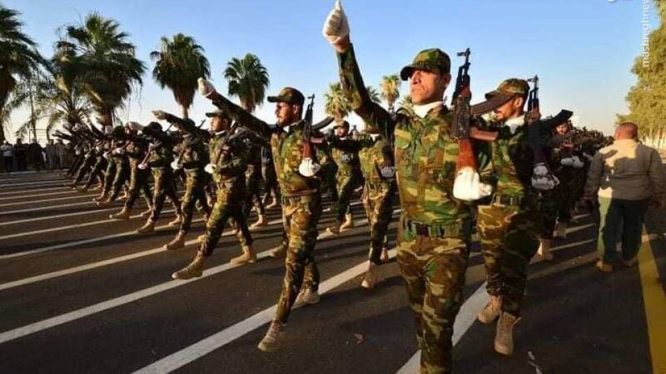 برگزاری رژه نظامی حشدالشعبی