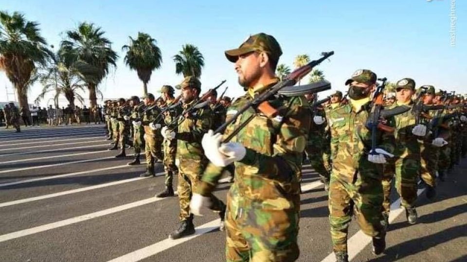 برگزاری رژه نظامی حشدالشعبی