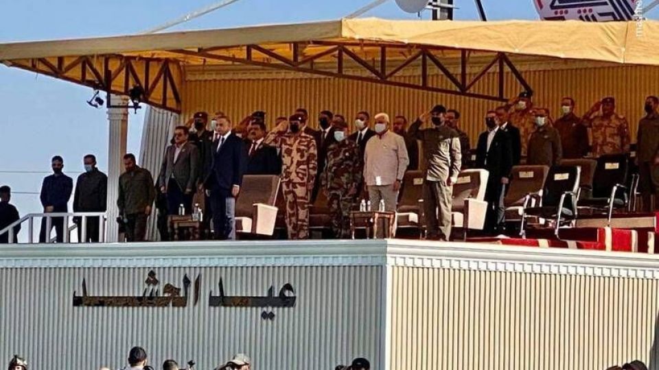 برگزاری رژه نظامی حشدالشعبی