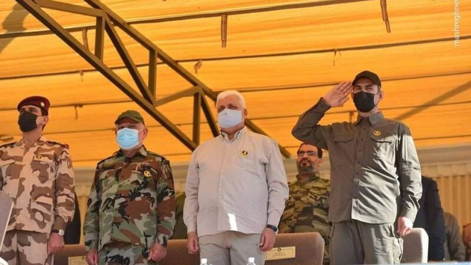 برگزاری رژه نظامی حشدالشعبی