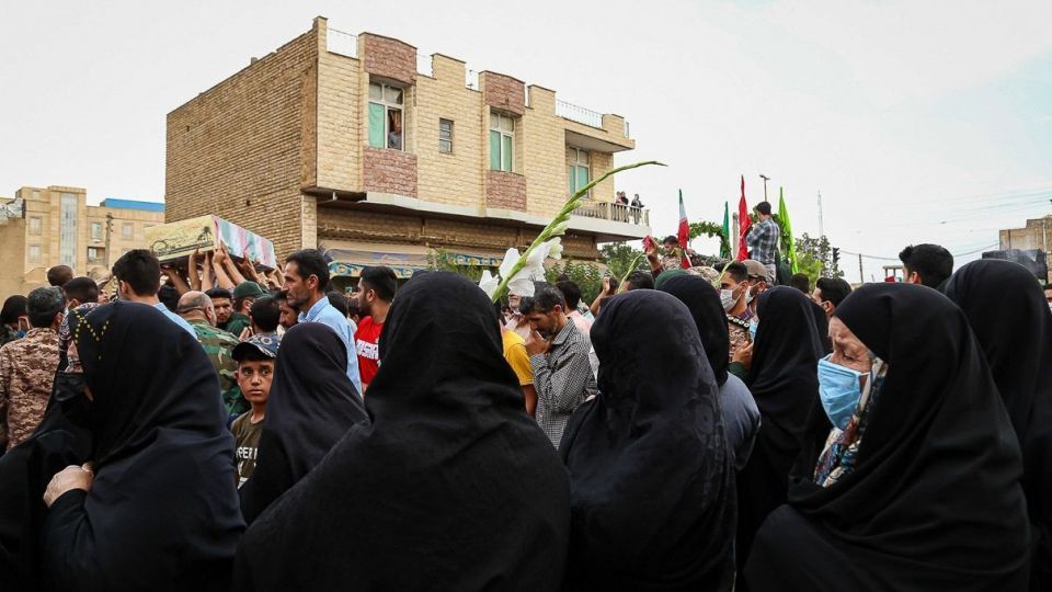 تشییع شهید گمنام - قزوین