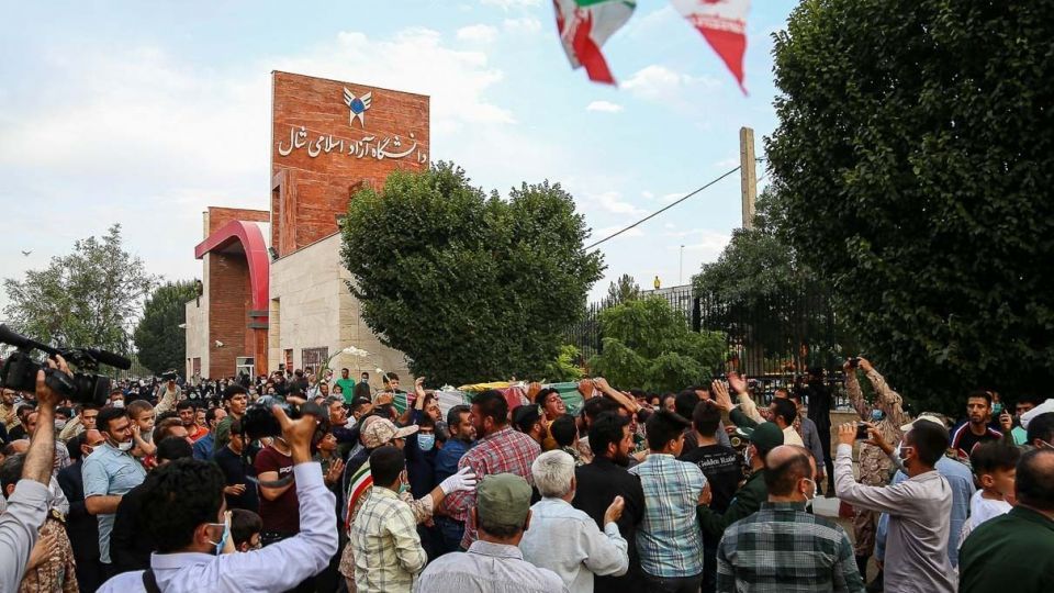 تشییع شهید گمنام - قزوین