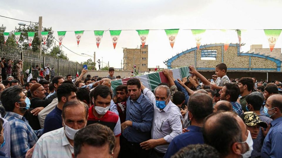 تشییع شهید گمنام - قزوین