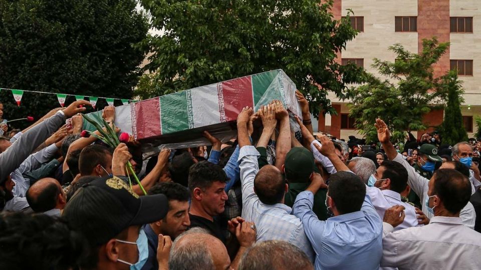 تشییع شهید گمنام - قزوین