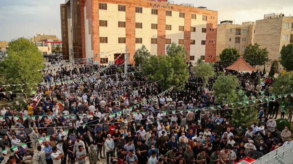 تشییع شهید گمنام - قزوین