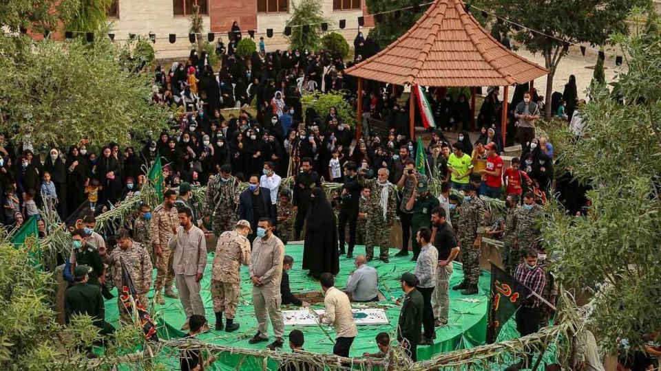 تشییع شهید گمنام - قزوین