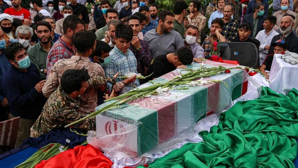 تشییع شهید گمنام - قزوین