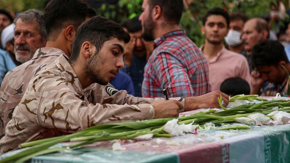 تشییع شهید گمنام - قزوین