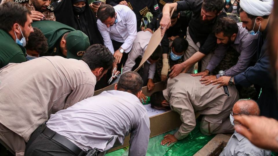 تشییع شهید گمنام - قزوین