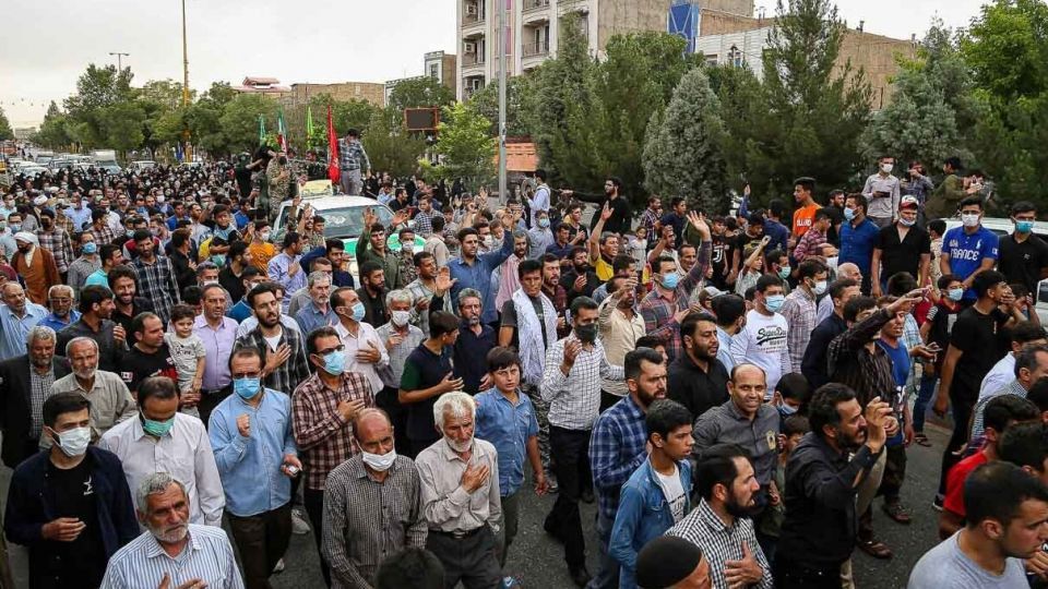 تشییع شهید گمنام - قزوین