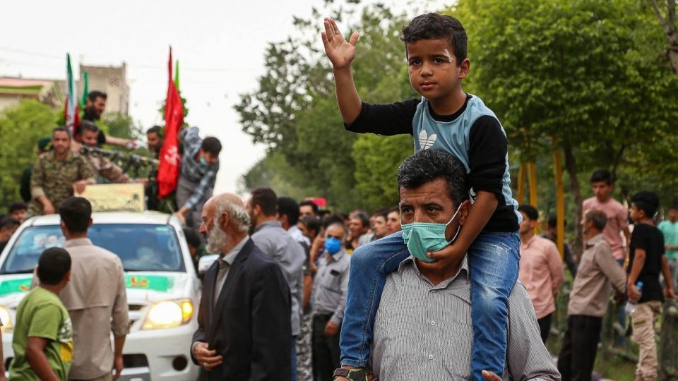 تشییع شهید گمنام - قزوین