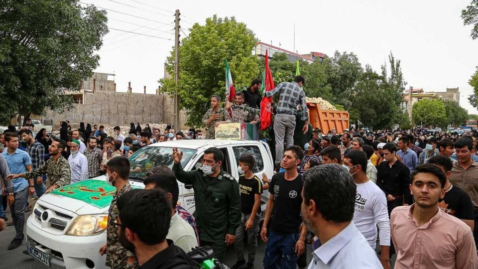 تشییع شهید گمنام - قزوین