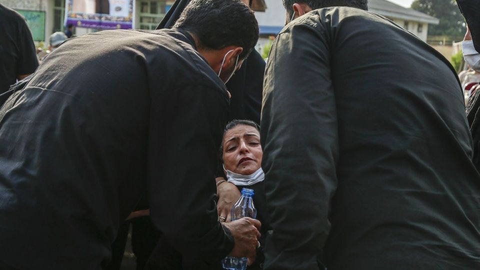 مراسم تشییع پیکر شهید «امید چایی پز»