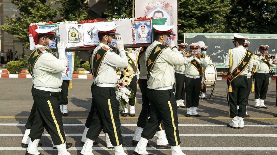 مراسم تشییع پیکر شهید «امید چایی پز»