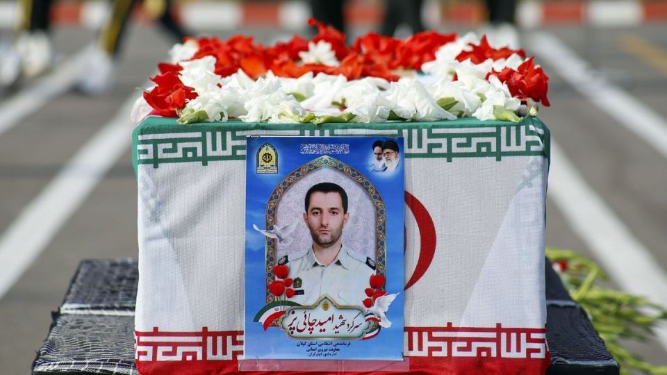 مراسم تشییع پیکر شهید «امید چایی پز»