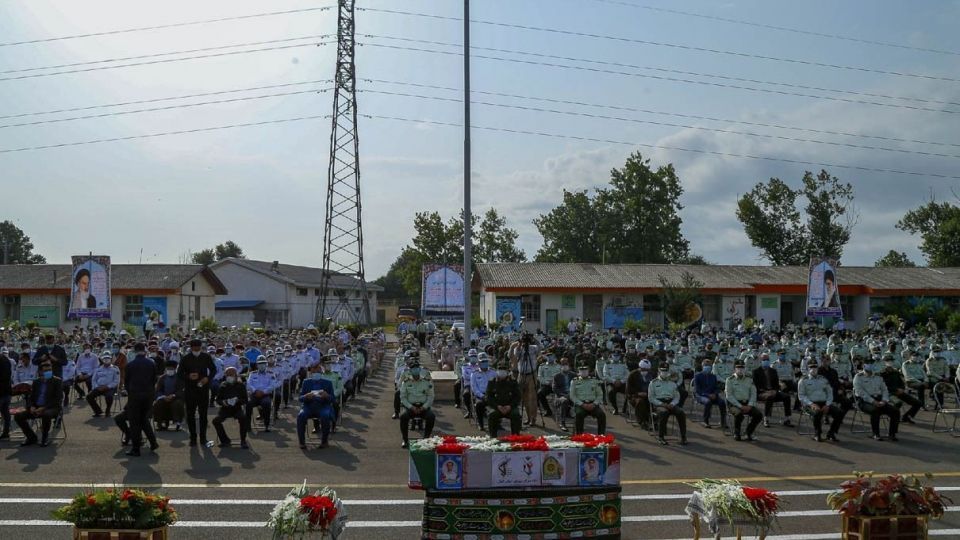 مراسم تشییع پیکر شهید «امید چایی پز»