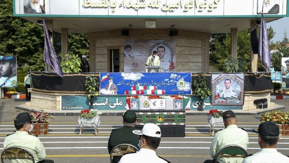 مراسم تشییع پیکر شهید «امید چایی پز»