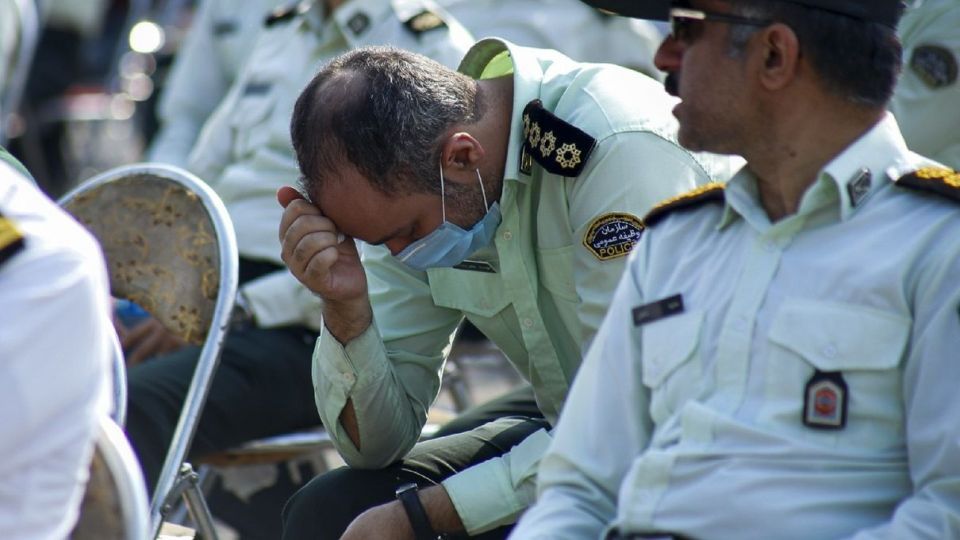 مراسم تشییع پیکر شهید «امید چایی پز»