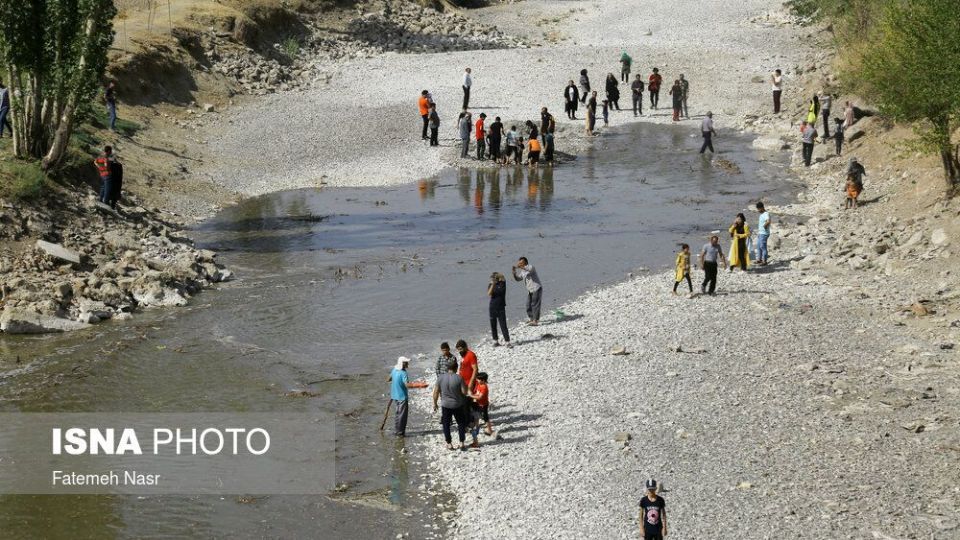 افزایش خروجی آب سد زاینده رود