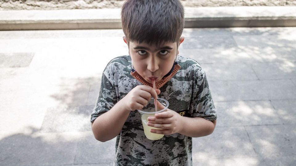 زیر تیغ گرمای تابستان