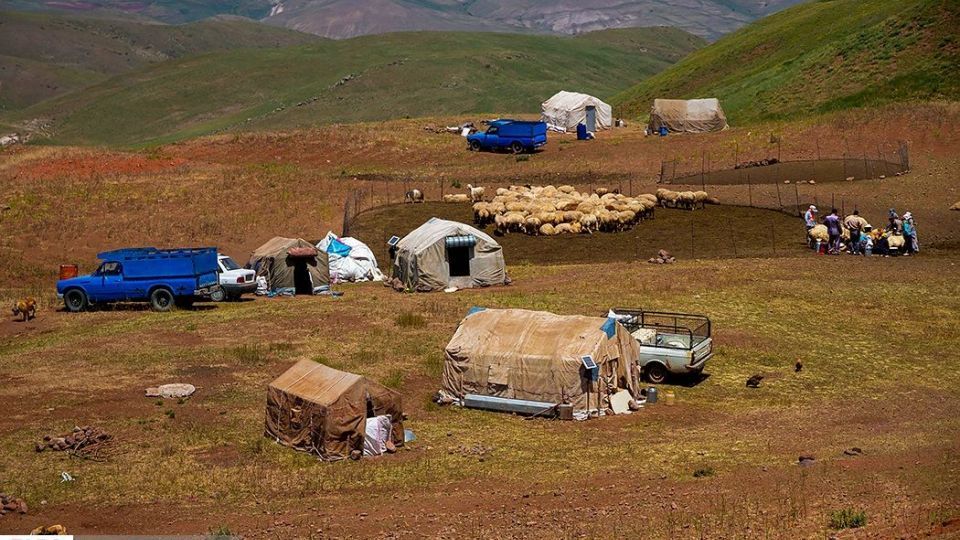 زندگی عشایر در ییلاق