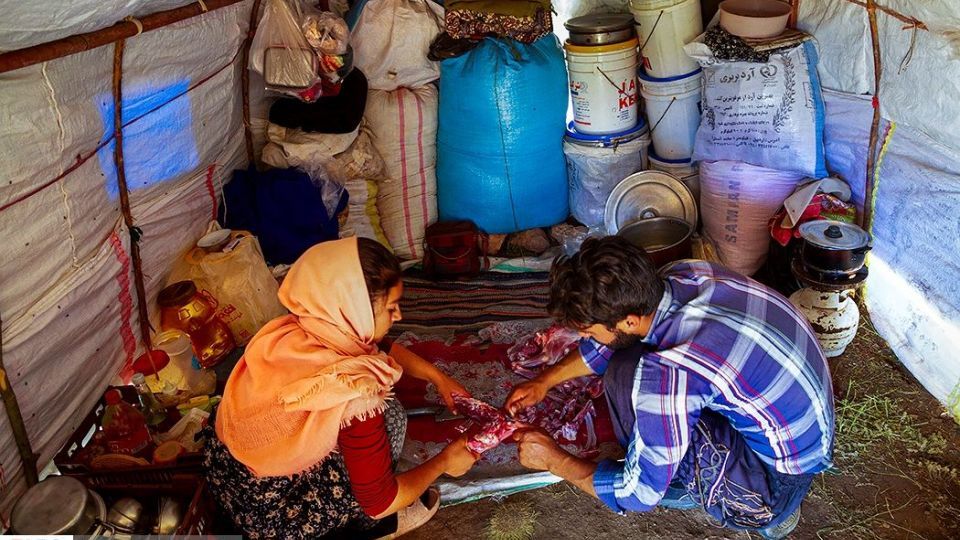 زندگی عشایر در ییلاق