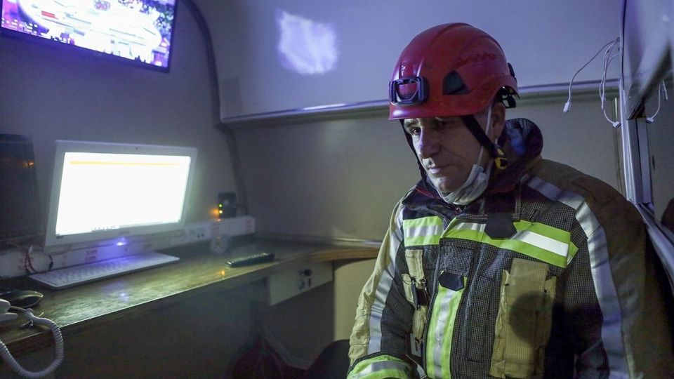 آتش سوزی در انبار سازمان اموال تملیکی