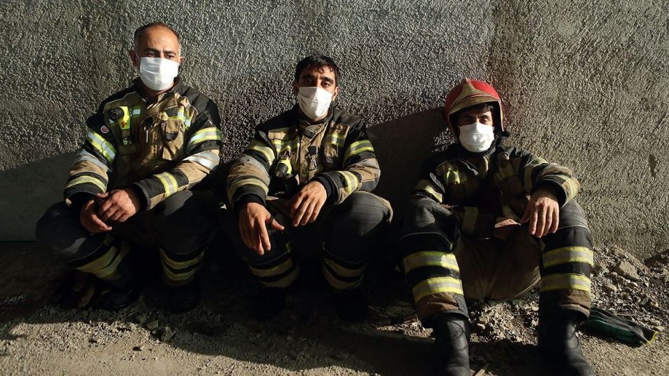 آتش سوزی در انبار سازمان اموال تملیکی