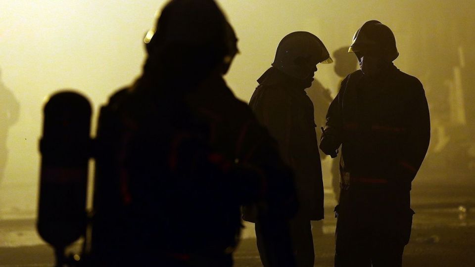 آتش سوزی در انبار سازمان اموال تملیکی