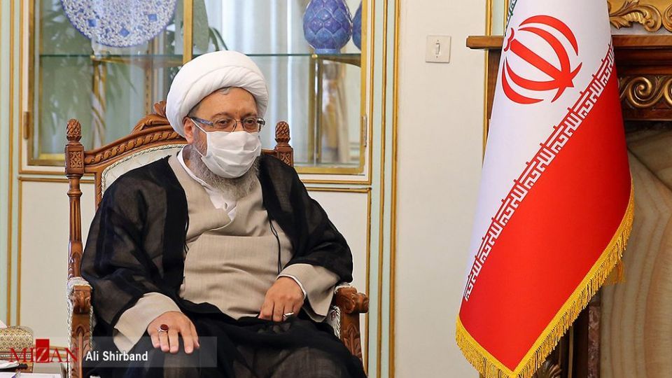 دیدار آیت‌الله آملی لاریجانی با رئیس قوه قضاییه