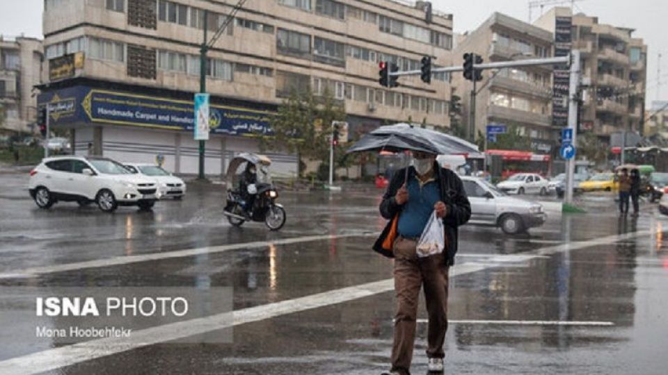 باران و رعدو برق در نوار شمالی کشور