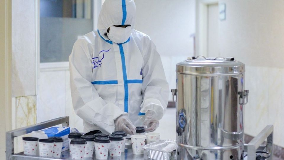 جهادگران در خدمت بیماران کرونایی - زاهدان