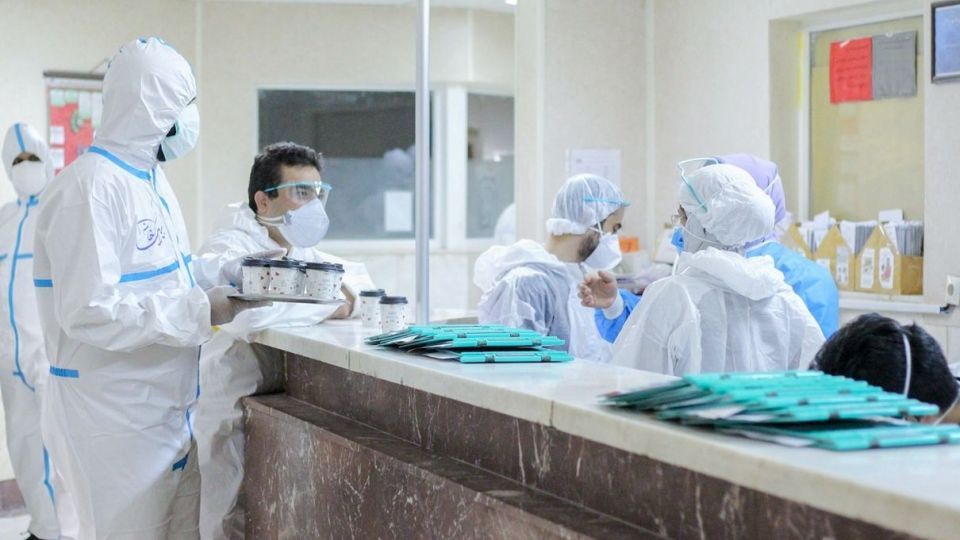 جهادگران در خدمت بیماران کرونایی - زاهدان